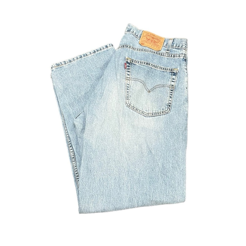 1990s LEVIS Red Tab 569 Loose Fit Vintage Denim // Size 36